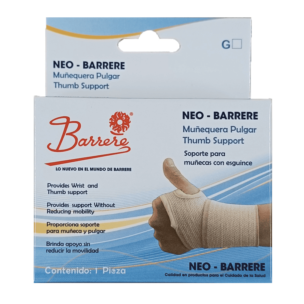 Muñequera Pulgar Barrere Grande