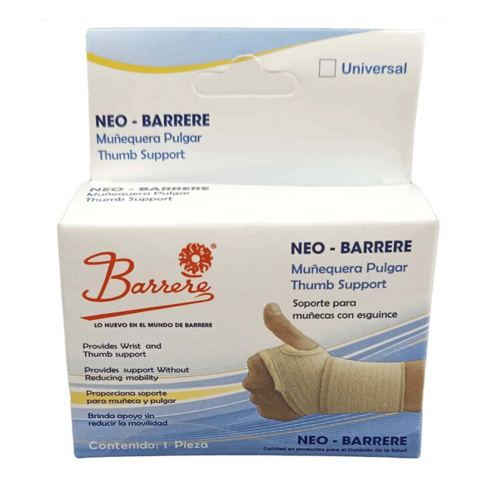 Muñequera Pulgar Barrere Universal 